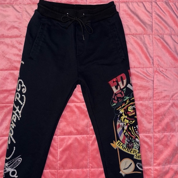 Ed Hardy Track Pants - Picture 1 of 15